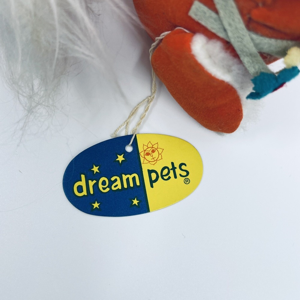 Vintage Dream Pets Plush Vickie Vixen Fox With Tags Made In Japan #1268 - Picture 4 of 10